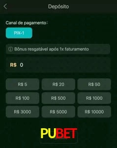 deposits PUBET